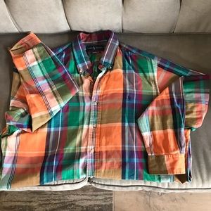 Multicolored Polo button down